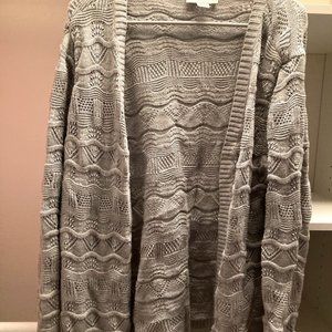 chunky knit sweater